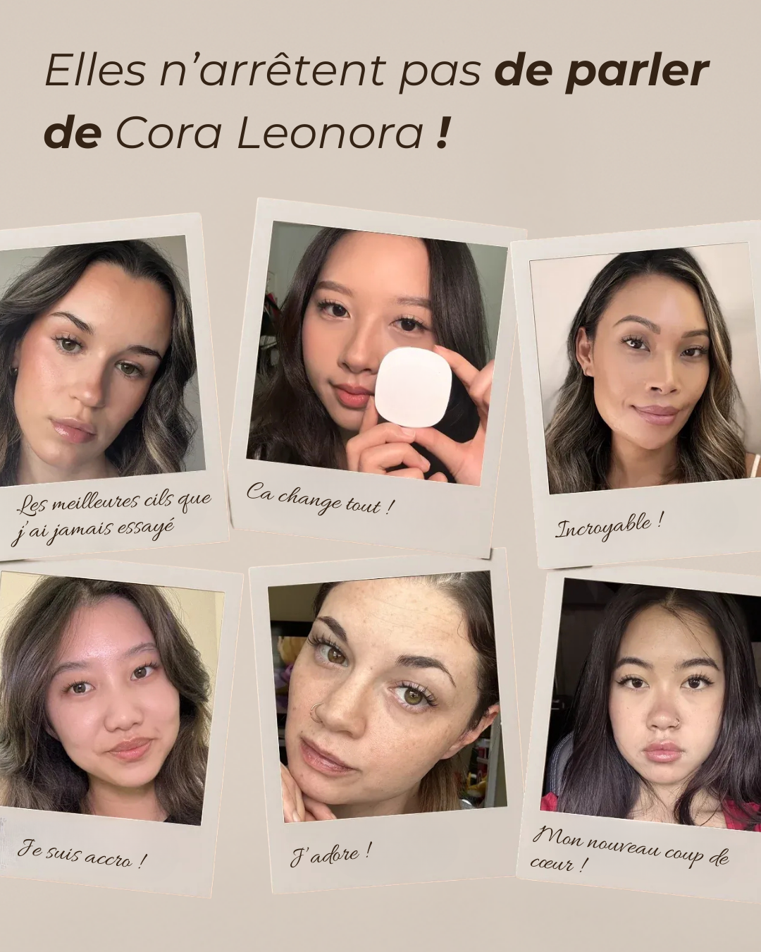 Cils Magnétiques Cora Léonora